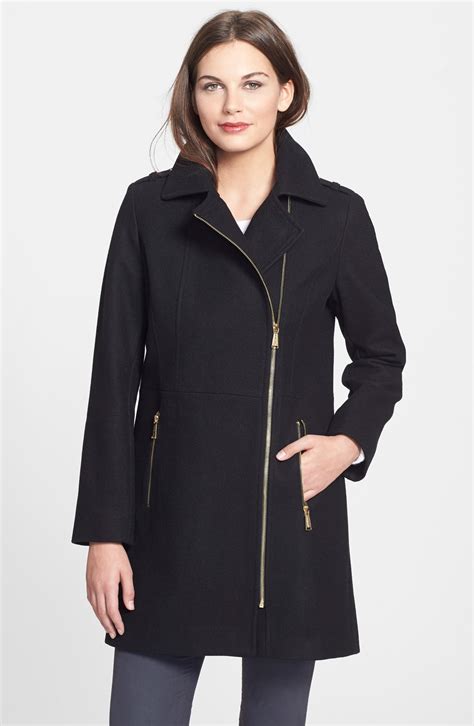 michael kors wool coat womens